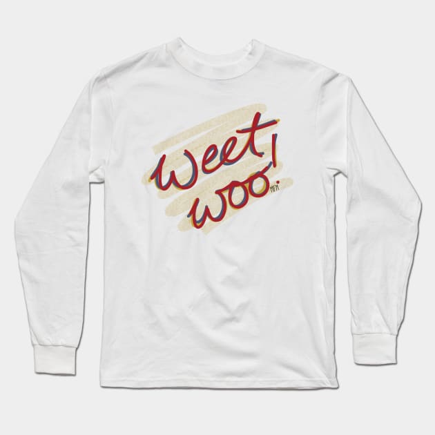 Weet Woo! Long Sleeve T-Shirt by CorrieMick